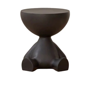 Simple en plastique grand ménage salon canapé Table <span class=keywords><strong>d</strong></span>'appoint multifonction petit support de rangement Table basse mobile Style crème - Product Image 6