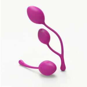 Mainan Seks Dewasa Mewah Vagina Ketat Wanita, Vibrator Seks Bola Koro Mainan Seks Wanita Berat Ganda Bola Kegel Anal - Product Image 2