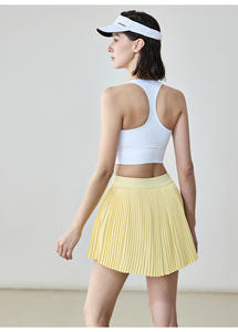 OEM/ODM personalizado de alta cintura entrenamiento <span class=keywords><strong>tenis</strong></span> gimnasio desgaste Golf falda mujeres gimnasio desgaste plisado <span class=keywords><strong>tenis</strong></span> falda con bolsillo - Product Image 3