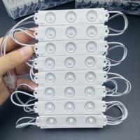 Module d'injection LED 9820 AC 110V 220V 3 LED IP65 étanche sans driver pour enseignes lumineuses, caissons lumineux, publicité et décoration