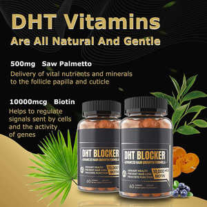 Gomitas Bloqueadoras de DHT OEM con 10000mcg de Biotina y Saw Palmetto <span class=keywords><strong>para</strong></span> <span class=keywords><strong>el</strong></span> Crecimiento <span class=keywords><strong>del</strong></span> <span class=keywords><strong>Cabello</strong></span>, <span class=keywords><strong>Suplemento</strong></span> <span class=keywords><strong>para</strong></span> <span class=keywords><strong>el</strong></span> Bienestar Masculino - Product Image 4