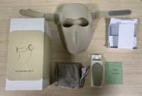 AQSHE M3 Masque Facial Professionnel de Thérapie Laser Rouge LED Infrarouge 4D Pro avec Lumière Laser et Masque Menton 1064 nm