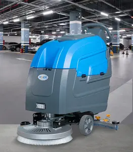 KUER Hot Selling KR-H65 Automatic 19 inch Hand Push Floor Washing Machine with CE Certificate