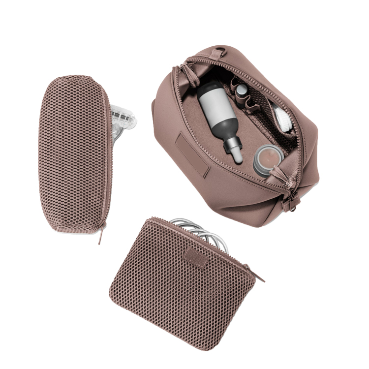 custom zebra cosmetic bag