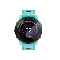 Film de protection transparent en verre trempé pour montre intelligente Garmin Forerunner 265, couverture de protection d'écran complète
