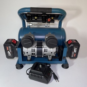 21V Portable Small Battery Power Rocking Piston High Brushless Movable Blowing Dust <b>Cordless</b> <b>Air</b> <b>Pump</b> - Product Image 2