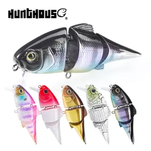 Bán Buôn Giá 3D Sống Động Như Thật Thu Hút 75Mm 9.5G Nổi Cứng Mồi Câu Cá Nhân Tạo Swimbait Mồi Câu Cá