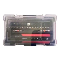Destornillador Recargable de 3.7V y 280 rpm, 37 en 1, Ajustable, 35 Puntas, 4.5 Nm, Juego de Destornilladores Eléctricos Inalámbricos Mini con Luz LED