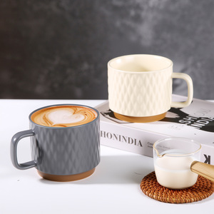 Mug en céramique personnalisé, design coréen, cadeaux d'affaires, tasse à café pour la maison, pour hommes et femmes - Product Image 4