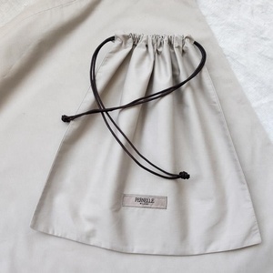 Borsa a tracolla in cotone a doppio filo con stampa con Logo personalizzato - Product Image 4