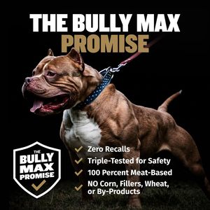 BLUE WHALE Bully <span class=keywords><strong>Max</strong></span> 11-en-1 Friandises à mâcher pour développer les muscles des chiens, riches en protéines et acides aminés, recommandées par les vétérinaires, pour chiots et adultes de toutes races et âges - Product Image 6