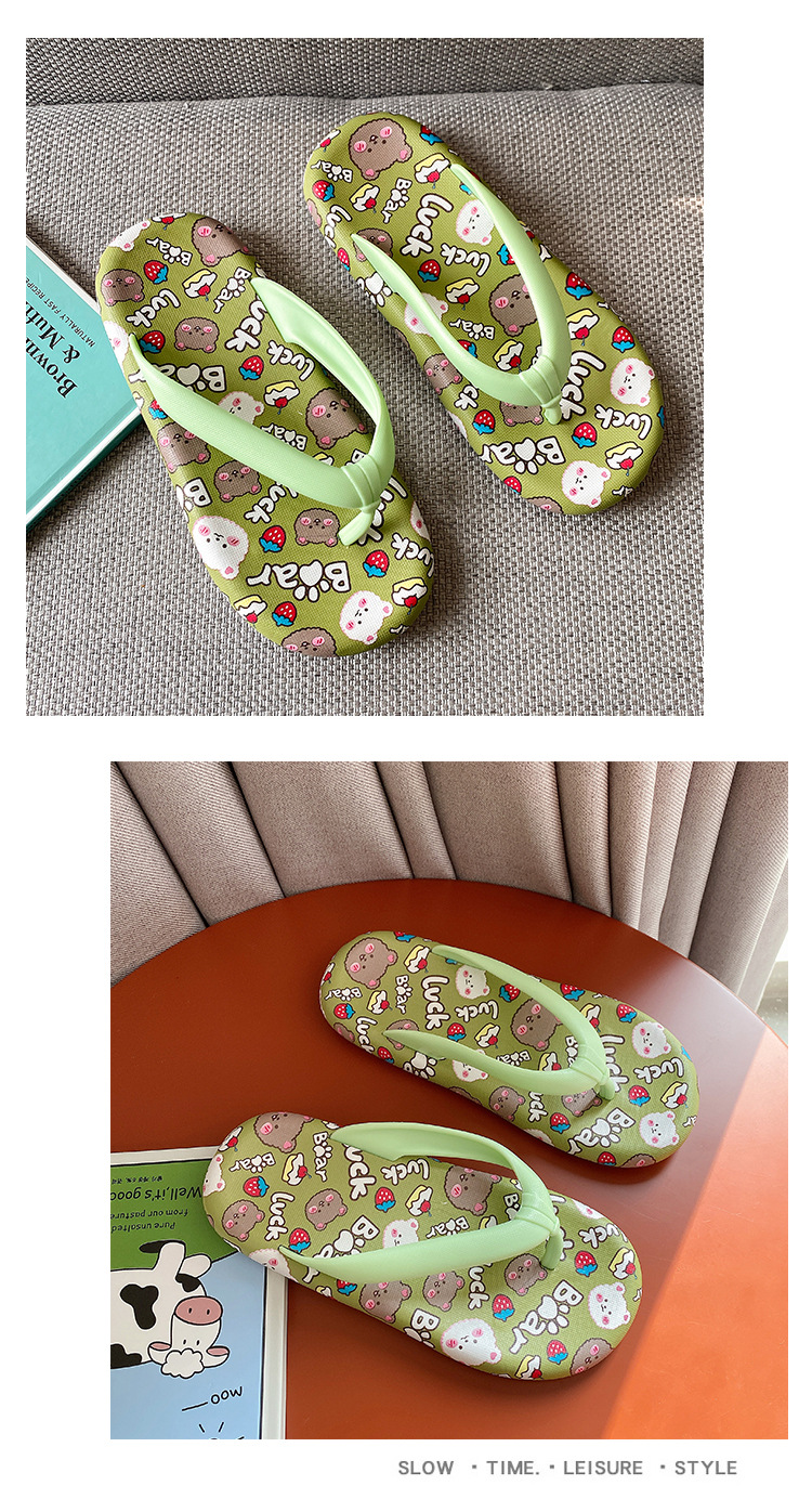 Ladies Platform Shoes Non-slip EVA Thick Sole Sandals Shoes Slides Shoes Slippers Wholesale