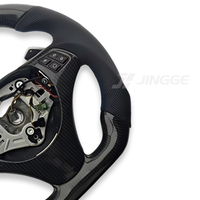 Volant en cuir et fibre de carbone à fond plat style LCI pour BMW M3 E90 E91 E92 E93 E70 E71 E72 E89 E86 E84 E85 E87 E88 328i X5