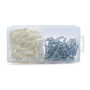 ELEHK Chevilles murales creuses <span class=keywords><strong>pour</strong></span> plaques de plâtre, chevilles murales avec <span class=keywords><strong>vis</strong></span> - Product Image 6