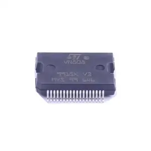 Işaretleme VN808 VN808TR-E yeni orijinal kapısı sürücüleri IC sekizli kanal yüksek yan sürücü IC 45V 0.7A 280mOhm PowerSO-36