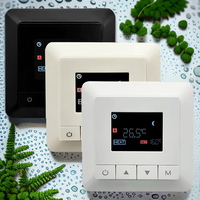 Termostato Inteligente WIFI Telin para Calefacción por Suelo Radiante, Control por Aplicación TUYA, Moderno para Apartamentos, Temperatura Ambiente Digital