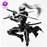 Figuras de Acción de Anime Japonesas Coleccionables en 3D, Diseño Personalizado, PVC, Articuladas, Venta al Por Mayor