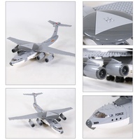 Sistema de Advertencia y Control Aéreo, Set de Bloques de Construcción de Aviones Militares de Partículas Pequeñas para Suministro a Granel, Modelo de Juguete de Exhibición