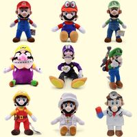 Vente en gros de haute qualité dessin animé mignon peluche figurine poupée personnalisée peluche jouets en peluche enfants mignons peluche Mario