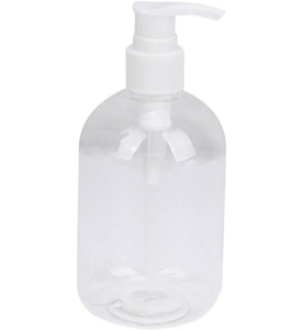 300ml 500ml 10oz 16oz Cosmetic Packaging Container <b>for</b> Skin Care Serum Lotion Body Wash Shower Gel Shampoo Pet Use Plastic Pump - Product Image 3