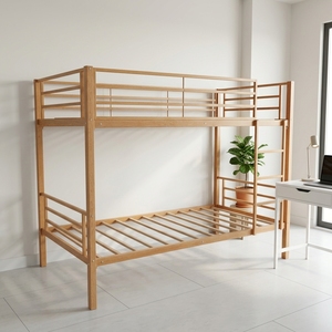 Modernes Doppelbett mit Eisen- und Stahlrahmen, Etagenbett für Schlafsäle, Hoch- und Niedrigbett für Schule, Zuhause, Schlafzimmer, Möbel für Hotel- und Krankenhausgebrauch - Product Image 6