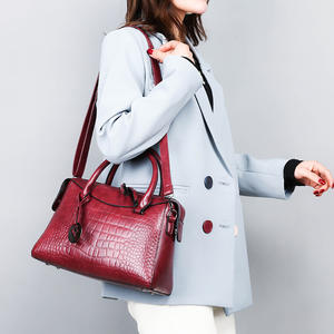 Women's Large PU Leather Tote Bag Crossbody Fashionable Work Shoulder Bags Zipper Casual Briefcase Handbag for Travel Office - Product Image 3