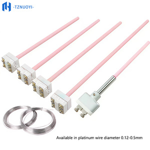 เทอร์โมคัปเปิลชนิด S/R/B ขนาด 6 มม. 8 มม. <span class=keywords><strong>10</strong></span> มม. สำหรับเตาเผา รุ่น WRP-100 หัววัดเทอร์โมคัปเปิลแพลตตินัมและโรเดียม เซ็นเซอร์วัดอุณหภูมิสูง 1800 องศาเซลเซียส - Product Image 4