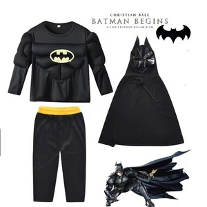 Costume de cosplay Spiderman, Captain America, <span class=keywords><strong>Batman</strong></span>, Superman pour <span class=keywords><strong>enfant</strong></span> – Tenue musclée pour Halloween, TV, film, scène et soirée dansante AL089W - Product Image 6