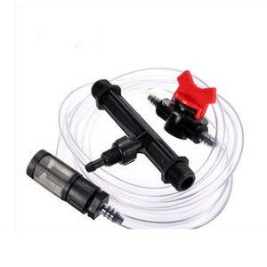 Plástico durável 1/2 \ "3/4 \" Venturi Injector Aerador Válvula para Jardim Agrícola Gotejamento Irrigação Rega Encaixe PP Material - Product Image 1