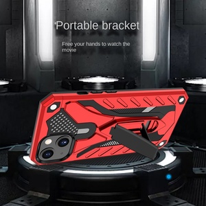 Funda Protectora para PC con Soporte para Teléfono, Carcasa Híbrida de TPU a Prueba de Golpes con Soporte para 14, para Note 11T, Moto <span class=keywords><strong>G6</strong></span> Plus, Oppo - Product Image 5