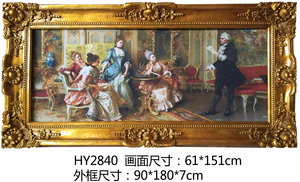 Nhà Máy Bán buôn cổ điển Wall Mount nhựa khung ảnh thiết kế cổ trang trí khung hình - Product Image 5