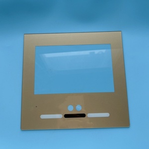 Tùy chỉnh màu silkscreen chống phản chiếu Tempered Glass hiển thị Bìa Door khóa màn hình cảm ứng Glass Bảng điều chỉnh - Product Image 1