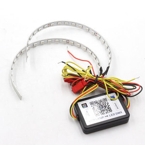 แหวนรูปนางฟ้า LED 12V สำหรับปรับแต่งรถยนต์การอัปเกรดด้วยการเปลี่ยนสี RGB - Product Image 2