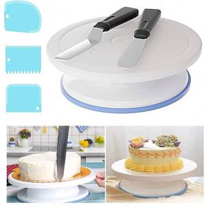 Wholesale Bakeware Christmas <b>Cake</b> Turntable Stand <b>Supplies</b> Kits 413 PCS <b>Cake</b> <b>Decorating</b> Baking Tool Set - Product Image 5