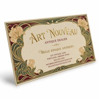 Cartes de visite personnalisées imprimées en offset couleur, multi-styles, avec dorure à chaud, en papier couché, pour l'industrie de la beauté et du jardinage