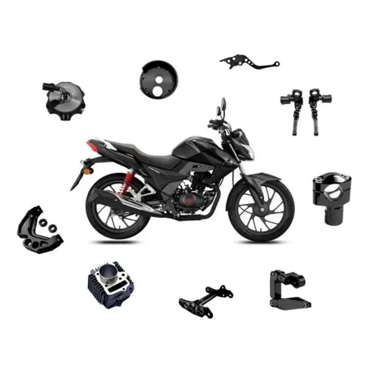 オートバイ用の非標準のカスタム回転ステンレス鋼機械加工: ダートバイクパーツライトビーXSショックCNCオートバイパーツ