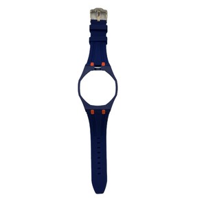 Correa de reloj de bolsillo de la marca Charm con colgante octogonal estilo Royal - Correa de silicona PU estilo SW para reloj - Product Image 5