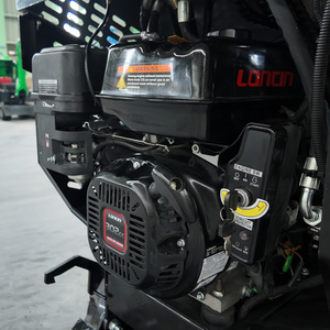 Mejor Precio Loncin 302cc Minidumper <span class=keywords><strong>de</strong></span> Orugas con Pala Autocargable Hidráulica, Carretilla Motorizada con Orugas <span class=keywords><strong>de</strong></span> Goma para Jardín - Product Image 4