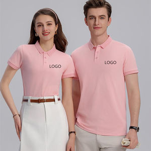 Polo pour hommes à <span class=keywords><strong>prix</strong></span> d'usine, faible MOQ, avec logo imprimé promotionnel, polos unisexes pour femmes et hommes, polos de couple - Product Image 1