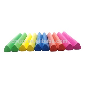 Vente directe usine OEM pour l'enseignement / la peinture en extérieur pour enfants – Craie triangulaire colorée sans poussière - Product Image 1