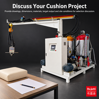 Machine à mousser PU haute pression Bujatti pour la structure des coussins de siège
