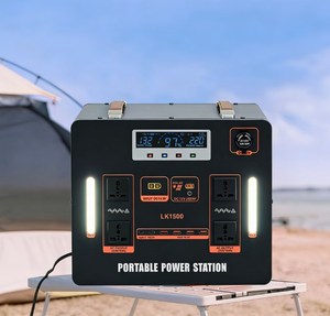 2500瓦轻型便携式电源站 高容量磷酸铁锂电池，适用于户外探险和家庭备用 - Product Image 6