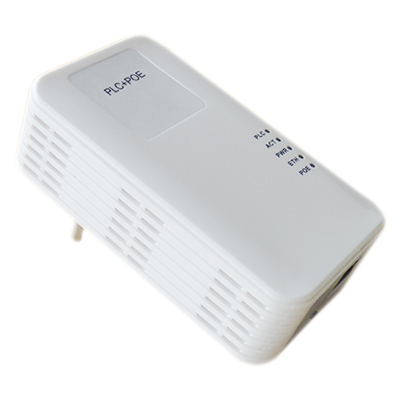 Gigabit Port Plug and Play Ethernet Power Line Adapter with Plastic Housing