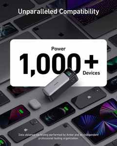Anker 737 พาวเวอร์แบงค์ความจุสูง 24000mAh 140W Output 3 พอร์ต เครื่องชาร์จพกพา (PowerCore 24K) พร้อมหน้าจอแสดงผลดิจิตอลอัจฉริยะ A1289 - Product Image 6