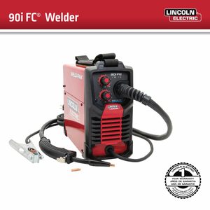 Soldadora Portátil Lincoln Electric Weld-Pak 90i Fc 120V con Alimentación de Alambre y Correa para el Hombro para Uso Residencial - Product Image 2