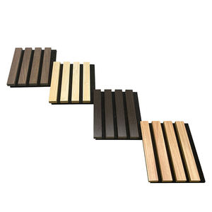 Không thấm nước bền <span class=keywords><strong>MDF</strong></span> Bảng trang trí trong nhà tấm Tường trang trí nội thất gỗ thay thế gỗ Tấm ốp tường - Product Image 1