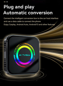 Carplay Ai Hộp Android 13 4GB + 64GB Carplay Hộp 4G Sim Mạng Không Dây Carplay Adapter - Product Image 5