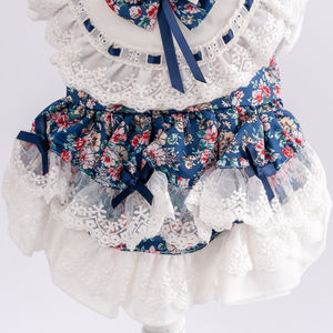 Falda Floral de Poliéster Personalizada, Elegante y Adorable para Perros Pequeños, Bichones, Malteses, Fiesta de Primavera, Cachorros - Product Image 3