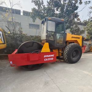 รถบดถนนมือสอง Dynapac CA251D 110 กิโลวัตต์ แบบดรัมเดี่ยว เครื่องยนต์ดีเซล พร้อมปั๊มมอเตอร์ สำหรับงานก่อสร้าง - Product Image 3