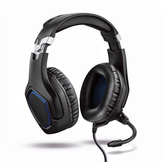 Trust Gaming Headset PS4 PS5 Official PlayStation Licensed GXT 488 Wired Active Noise Cancellation Foldable Flexible Microphone
